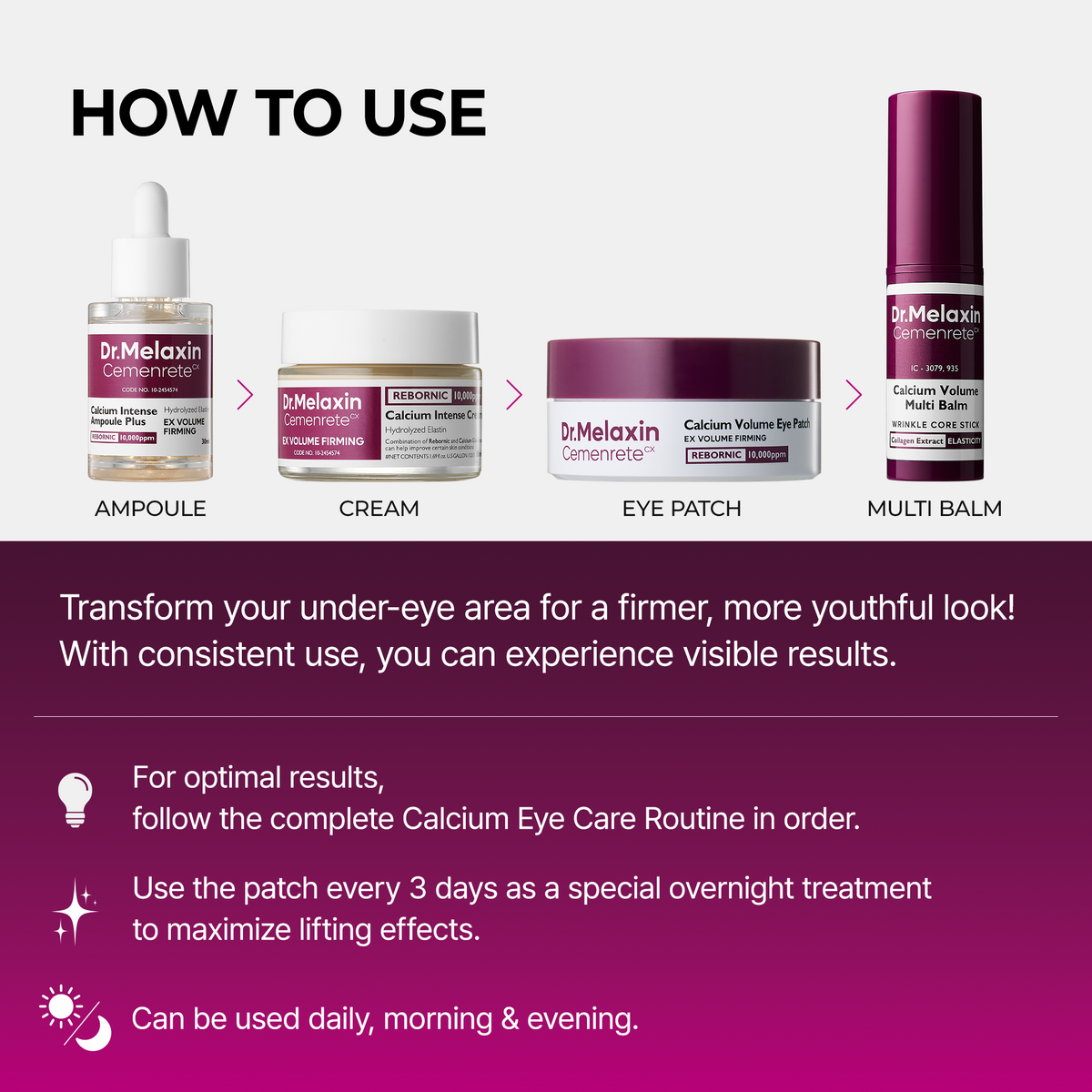 Dr.Melaxin Collagen Boost Set – Detail